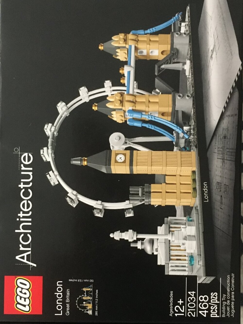 Lego Architecture London Skyline 21034 Collectible New In Box